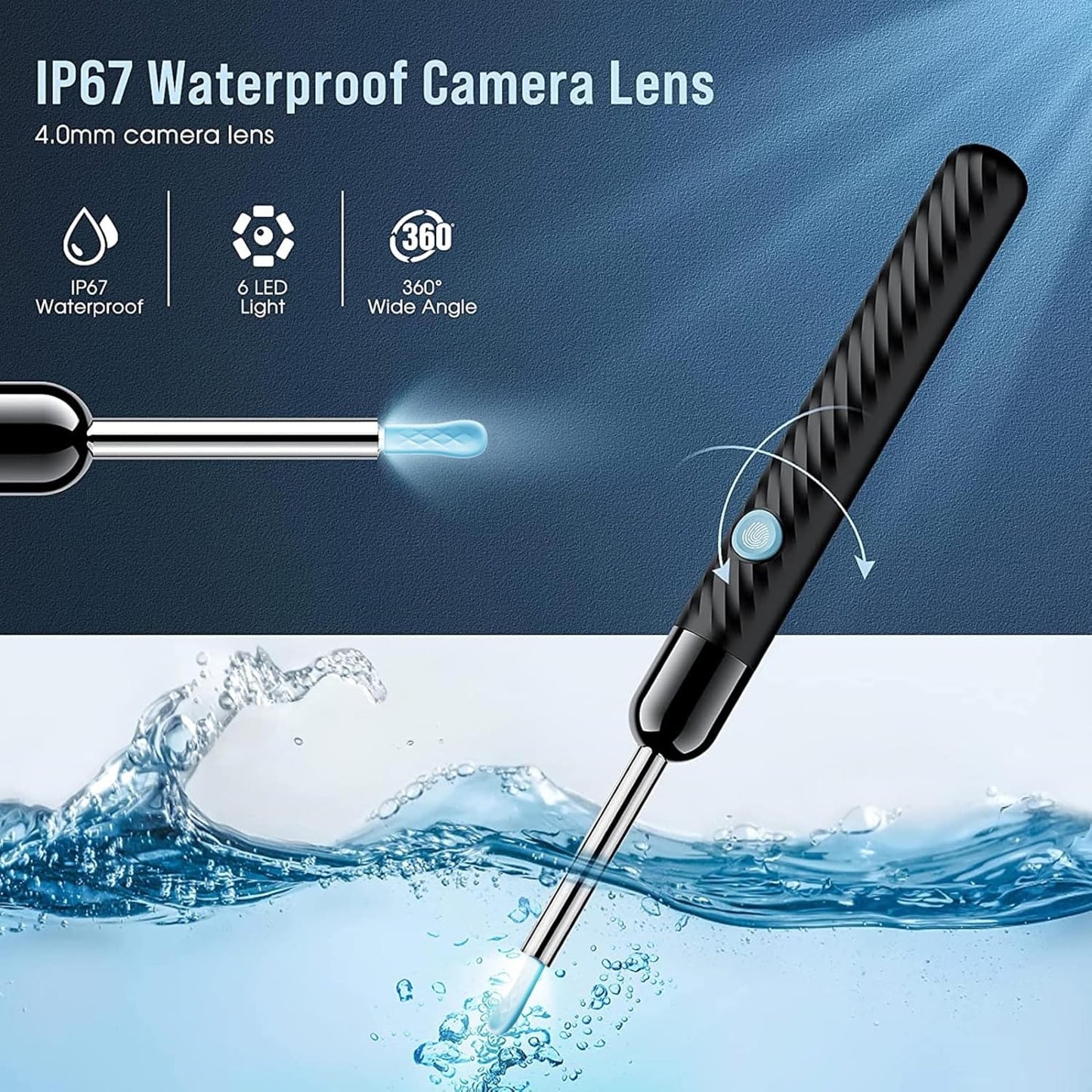 Smart Ear Camera Cleaner – Wireless HD Ear Wax Removal Kit